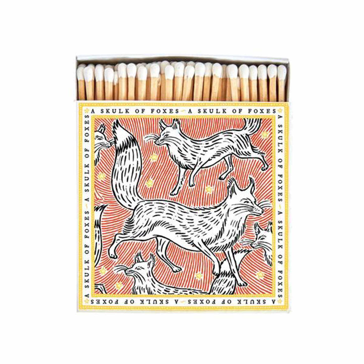 Polkra Matches - A Skulk of Foxes (60 XL)