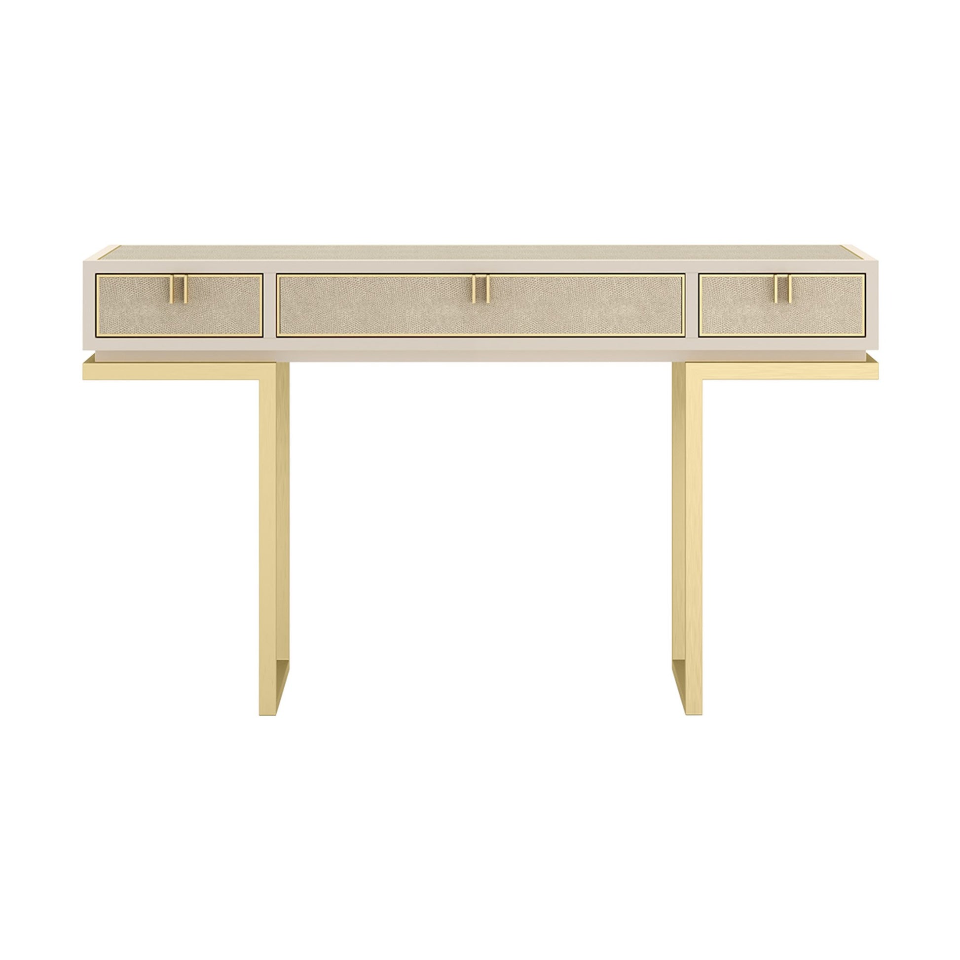 Elegant contemporary console table