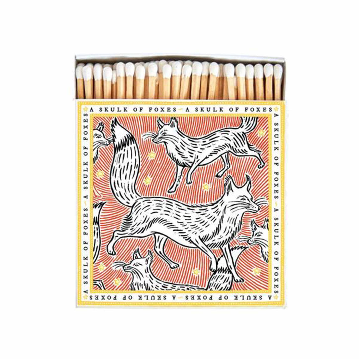 Polkra Matches - A Skulk of Foxes (60 XL)