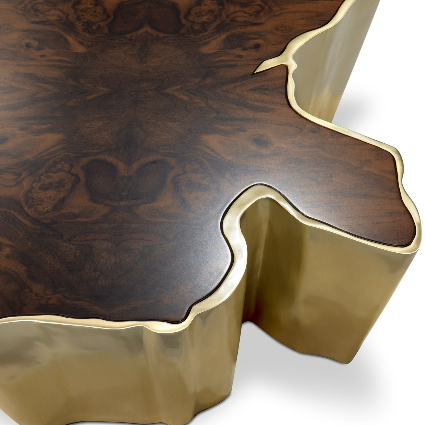 Luxury free form coffee table detail