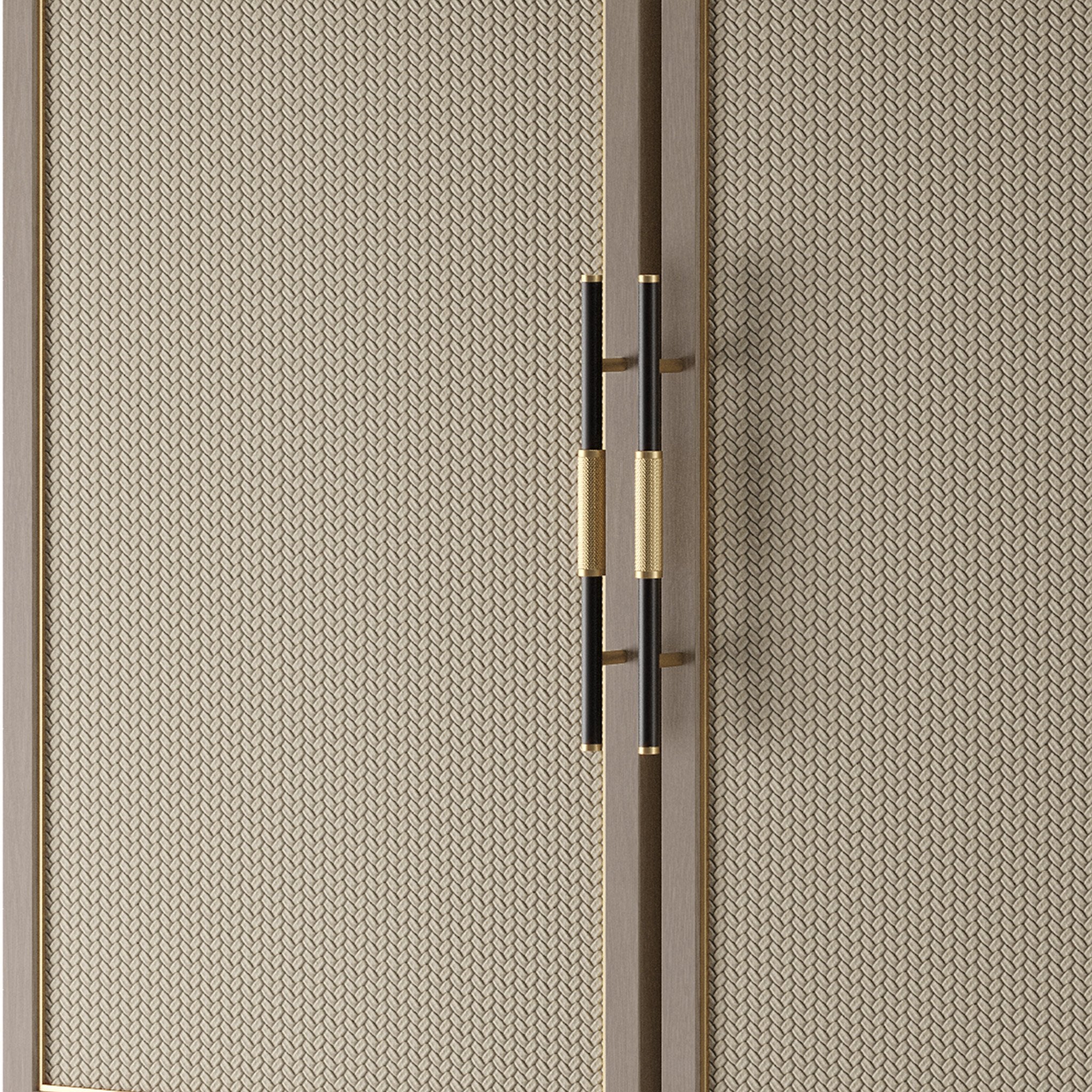 Inlaid leather tall cabinet | Designer furniture | Luxury Home Shop ...