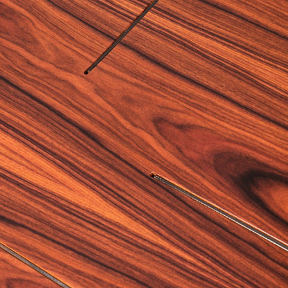 Luxurious mixed media coffee table for living room top detail