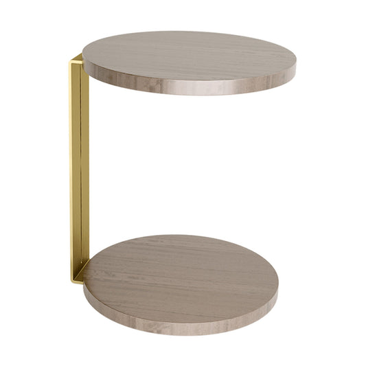 Gold brass Modern sofa side table