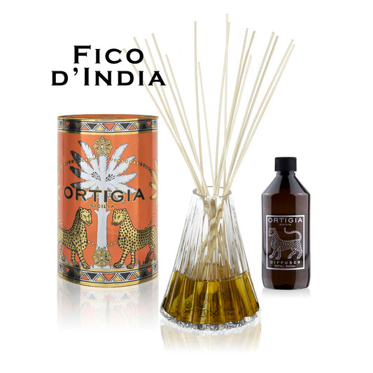 Ortigia Sicilia Fico d'India Onda Diffuser (500 ml)