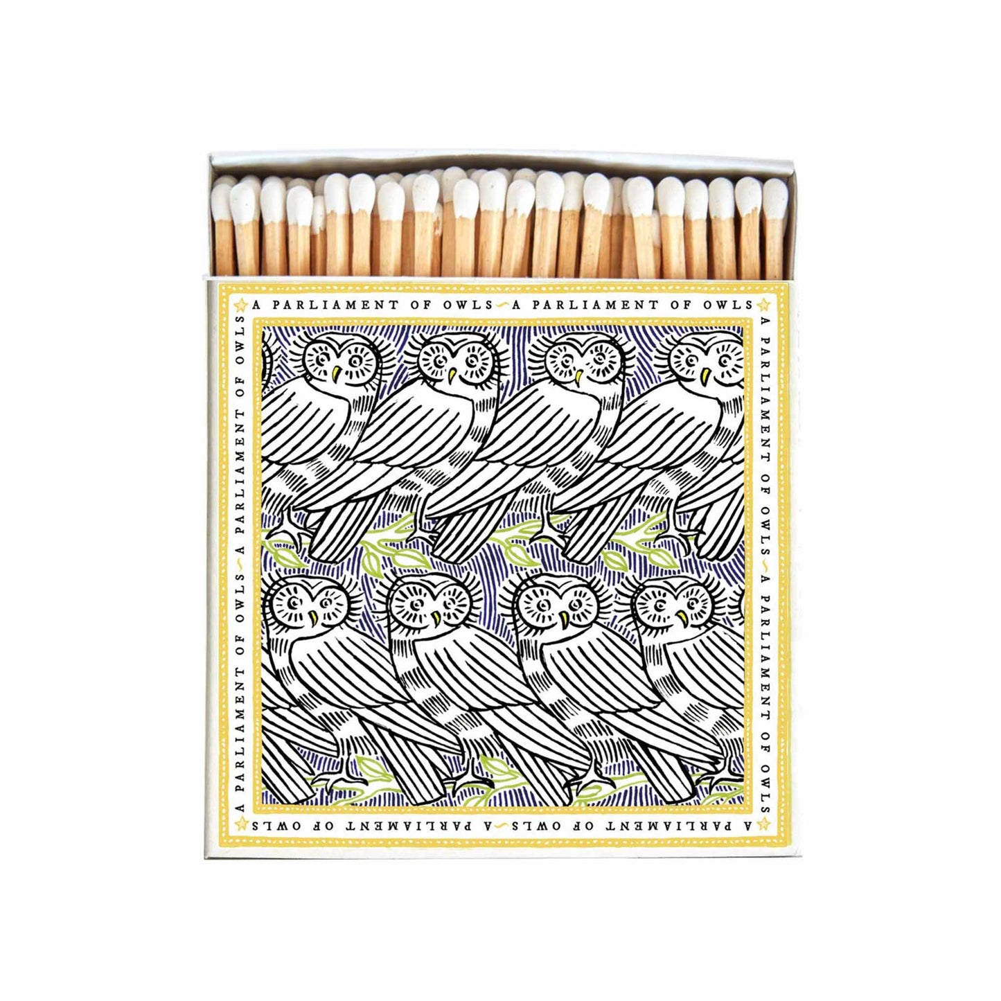 Polkra Matches - A Parliament of Owls (60 XL)