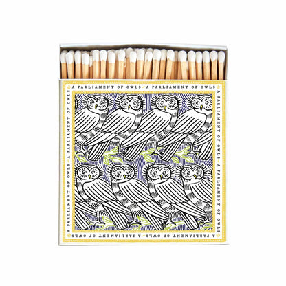 Polkra Matches - A Parliament of Owls (60 XL)