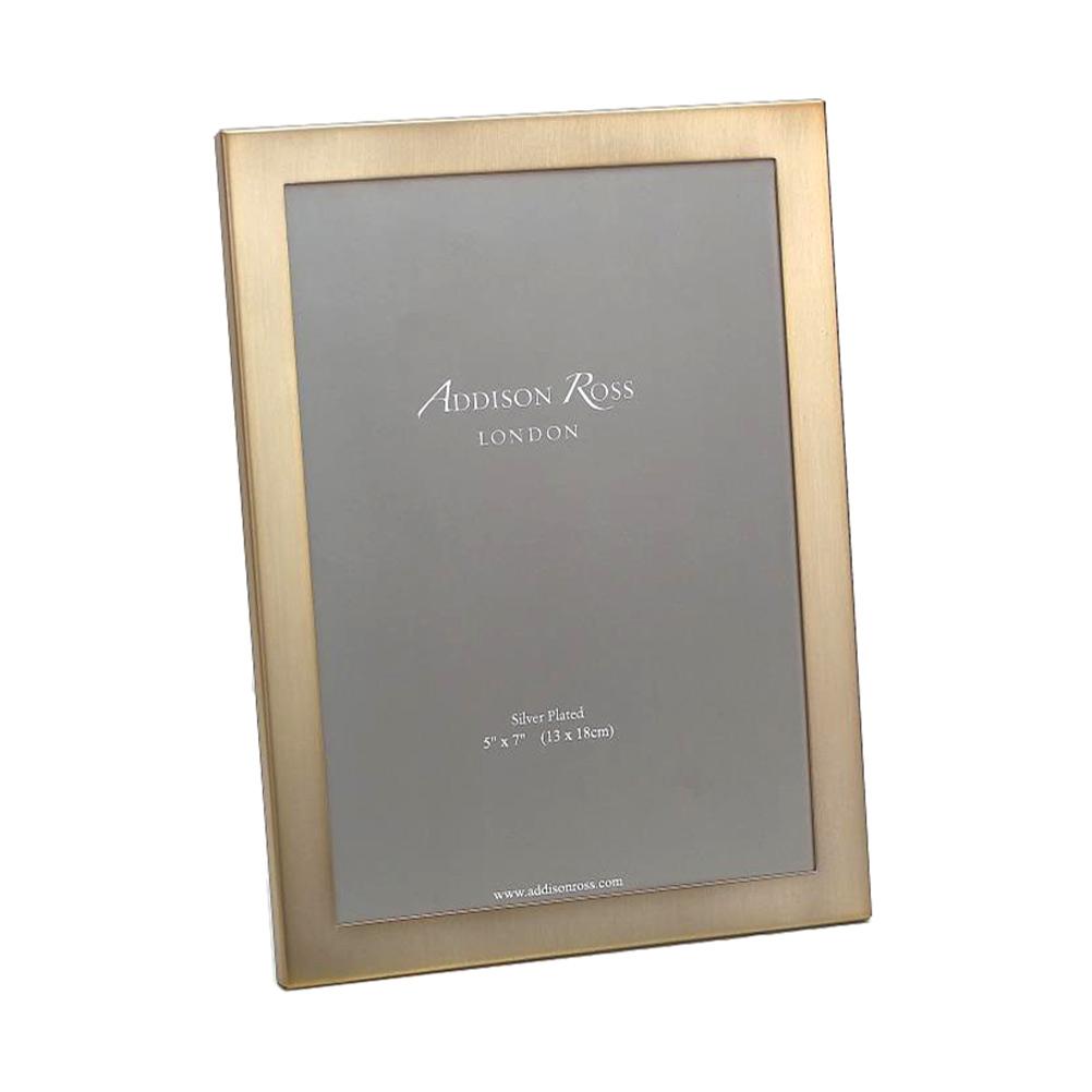 Matte plain gold photo frame